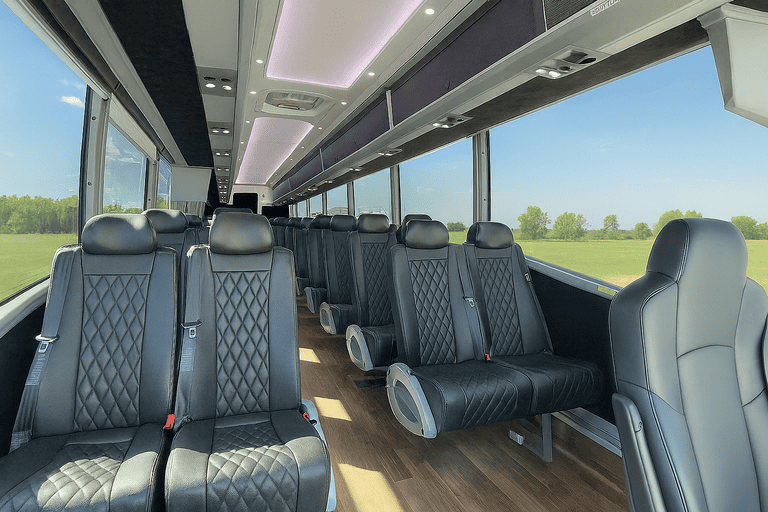 coach bus in Round Rock