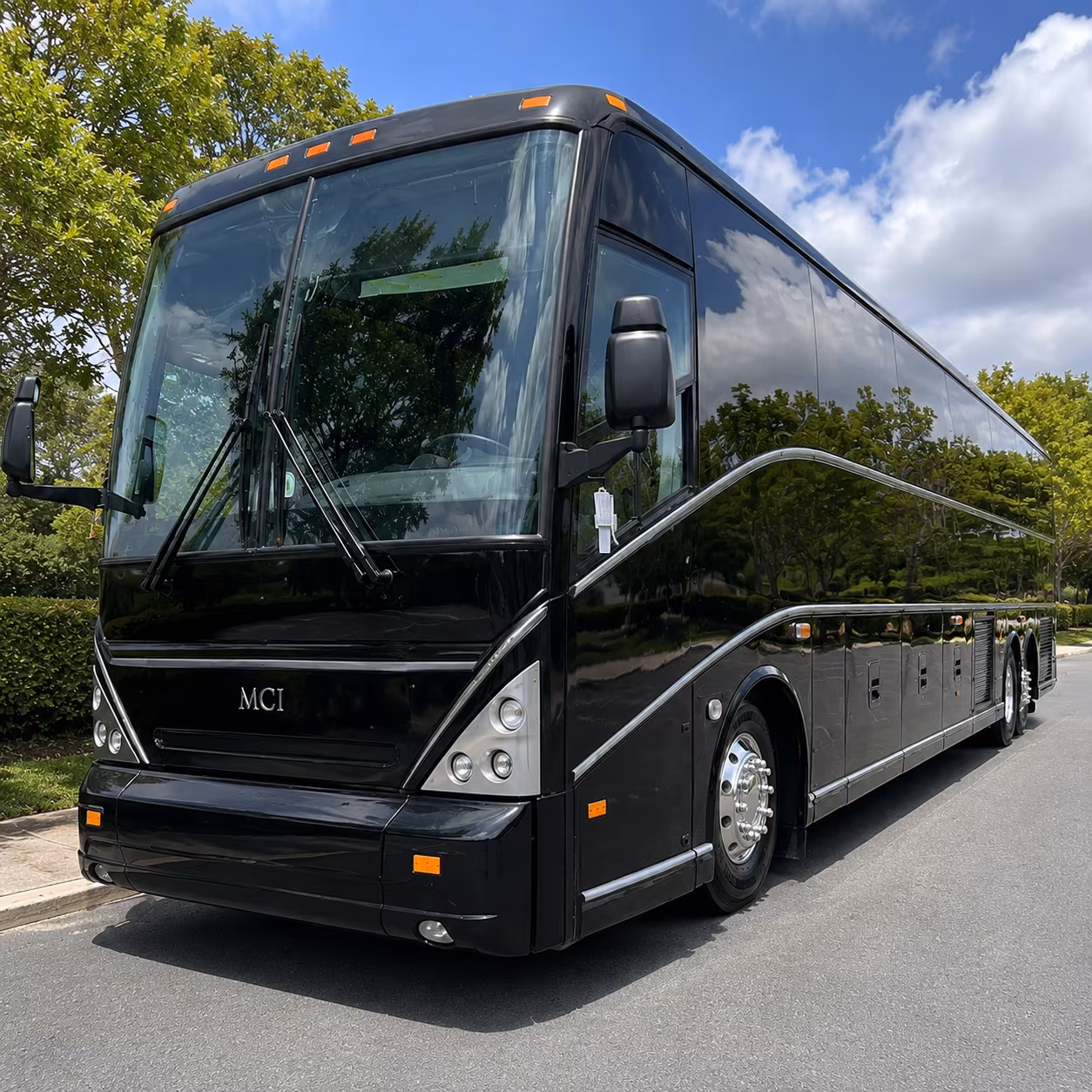 charter buses for round rock high school and college campus tours
