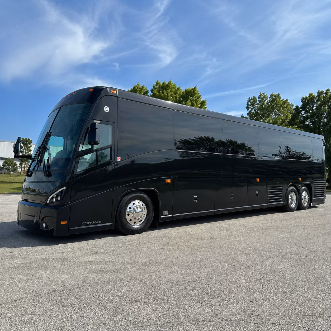 round rock 47 passenger charter bus