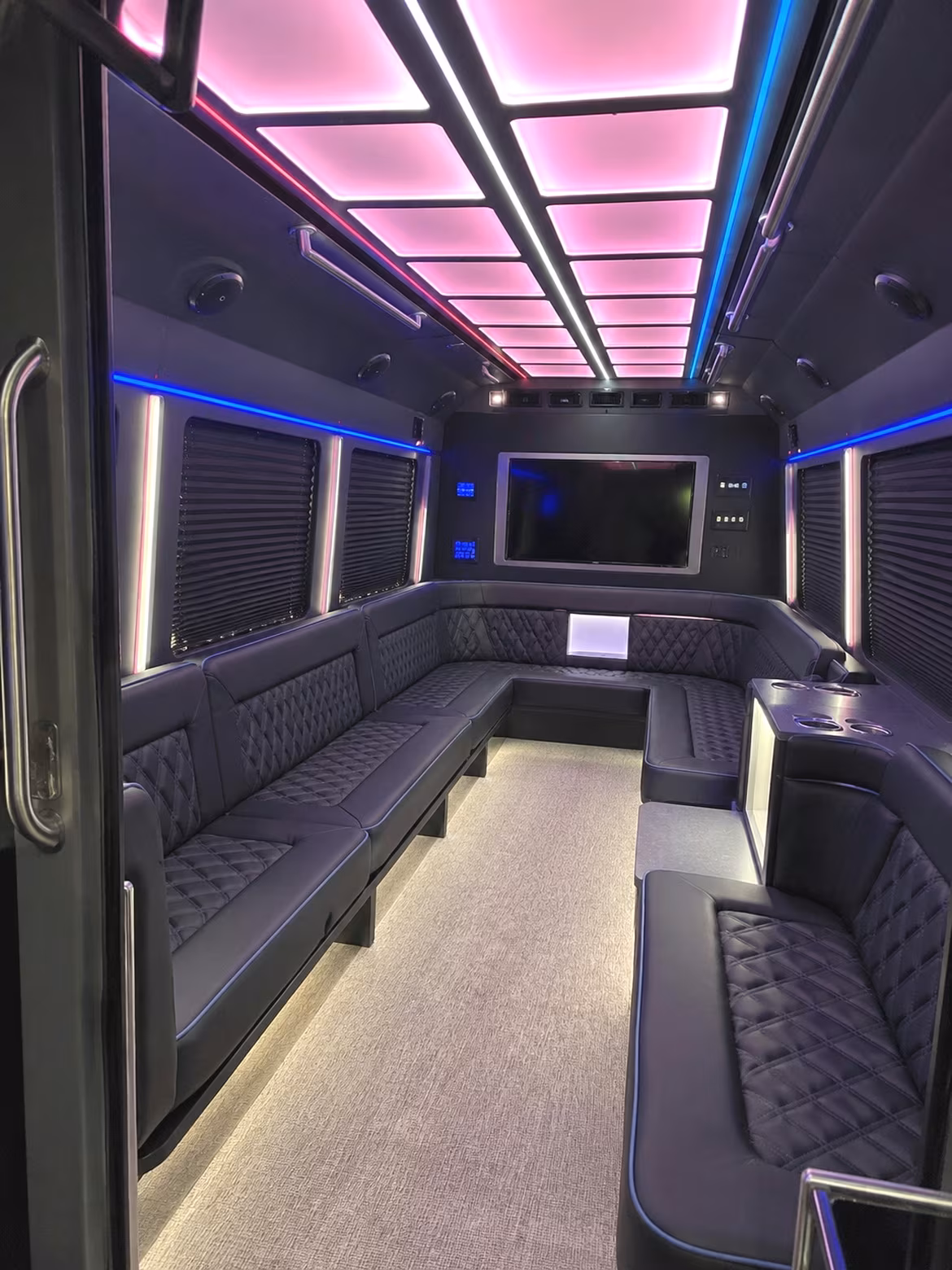 round rock anniversary party bus rental
