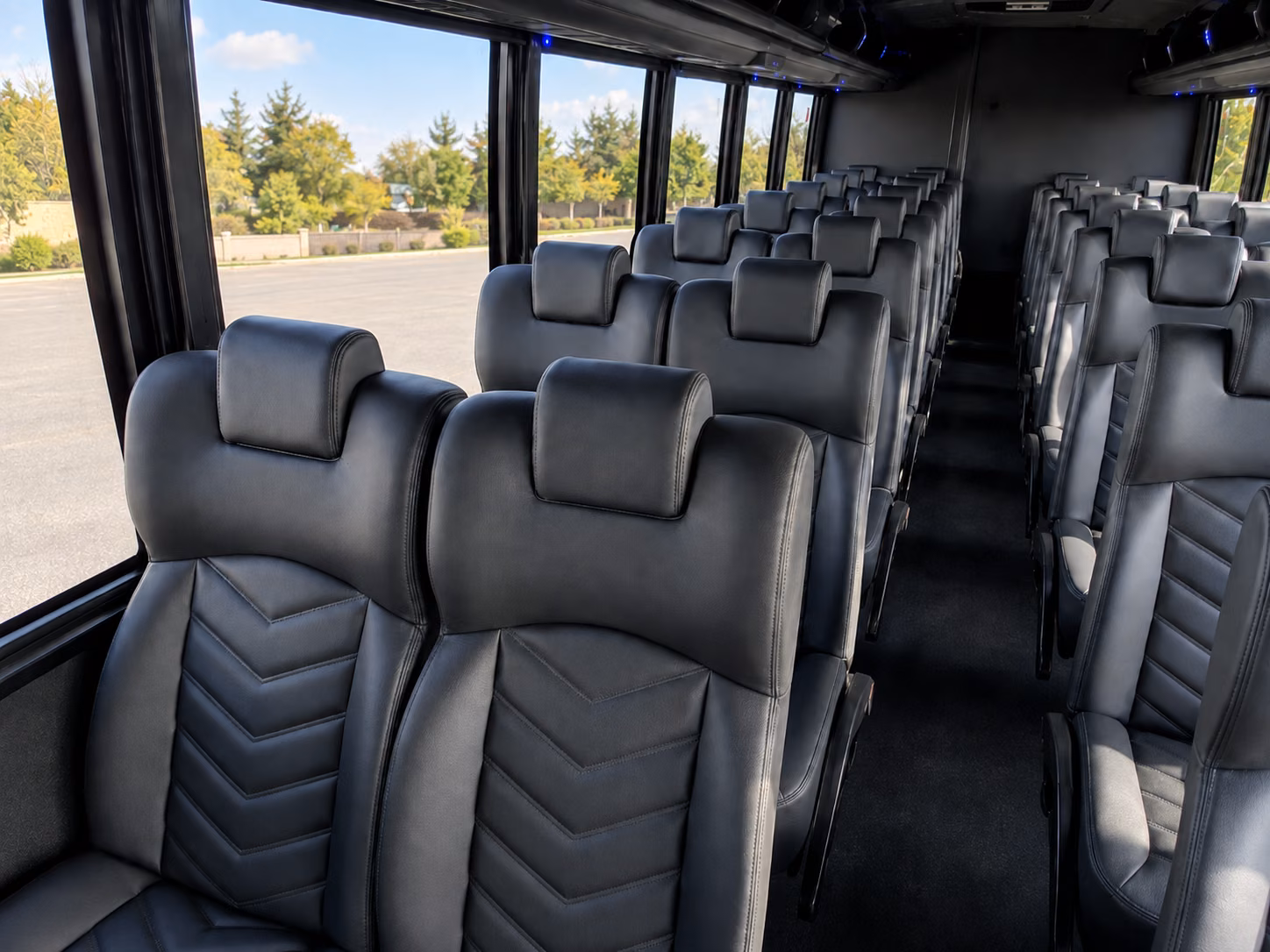 round rock concert transportation onboard seating