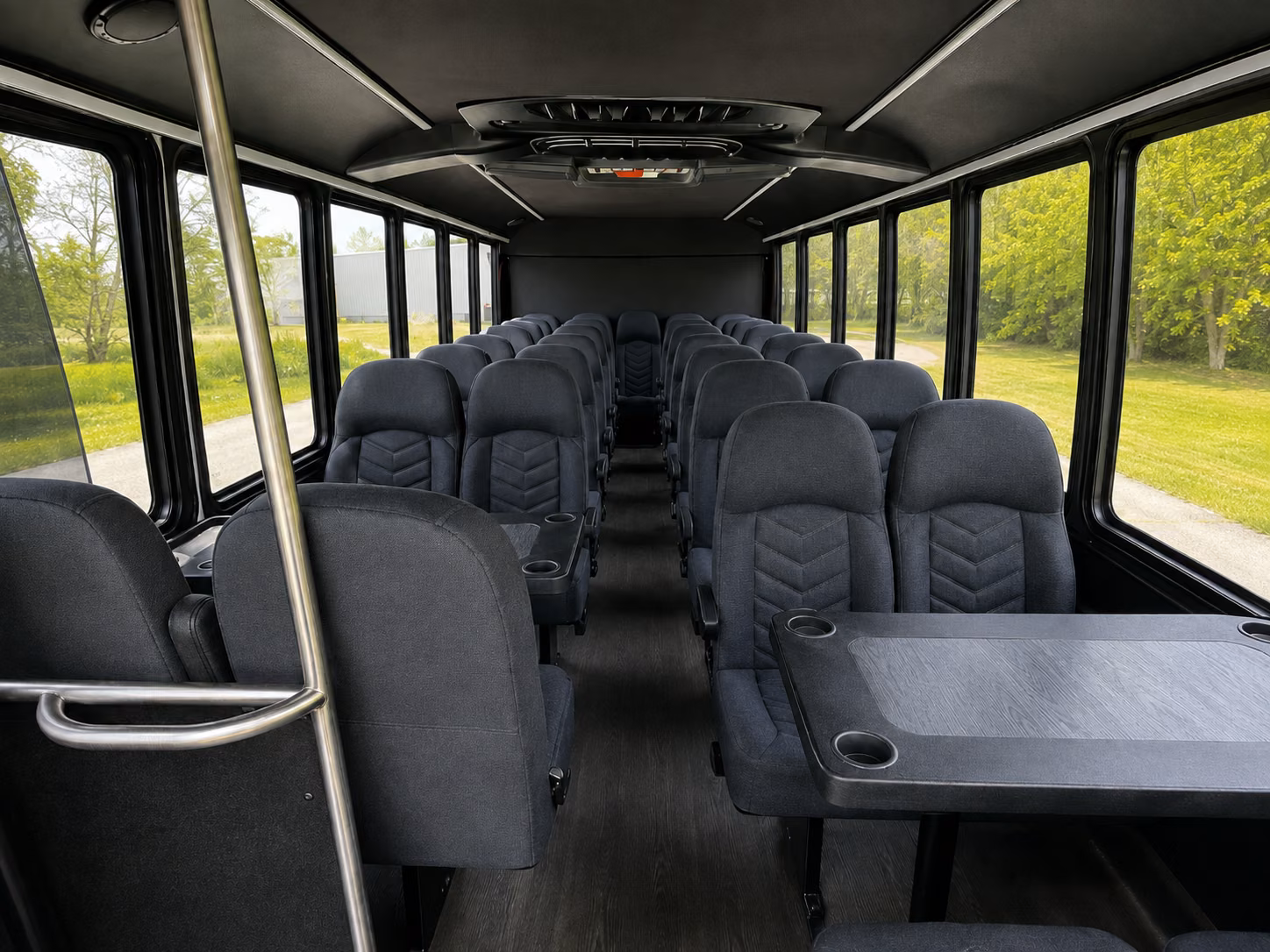 round rock convention transportation onboard seating