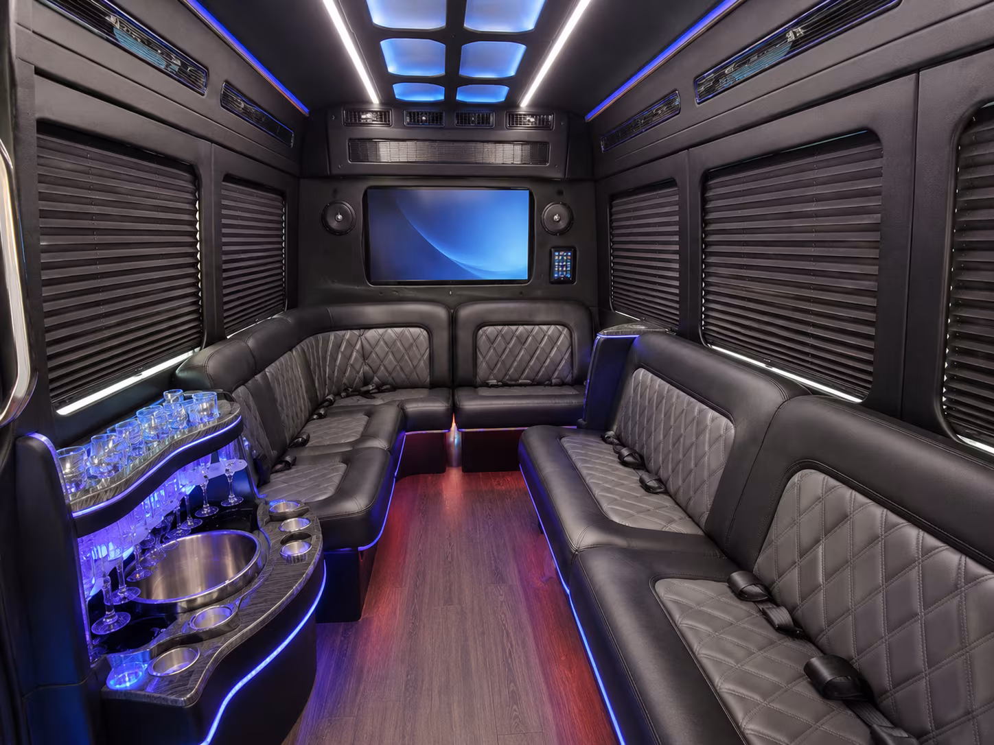 round rock event transportation onboard seating