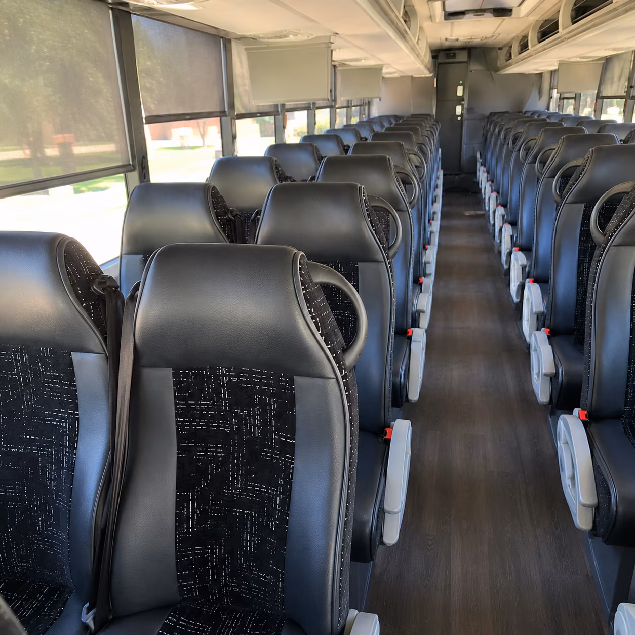 round rock government military charter bus rental