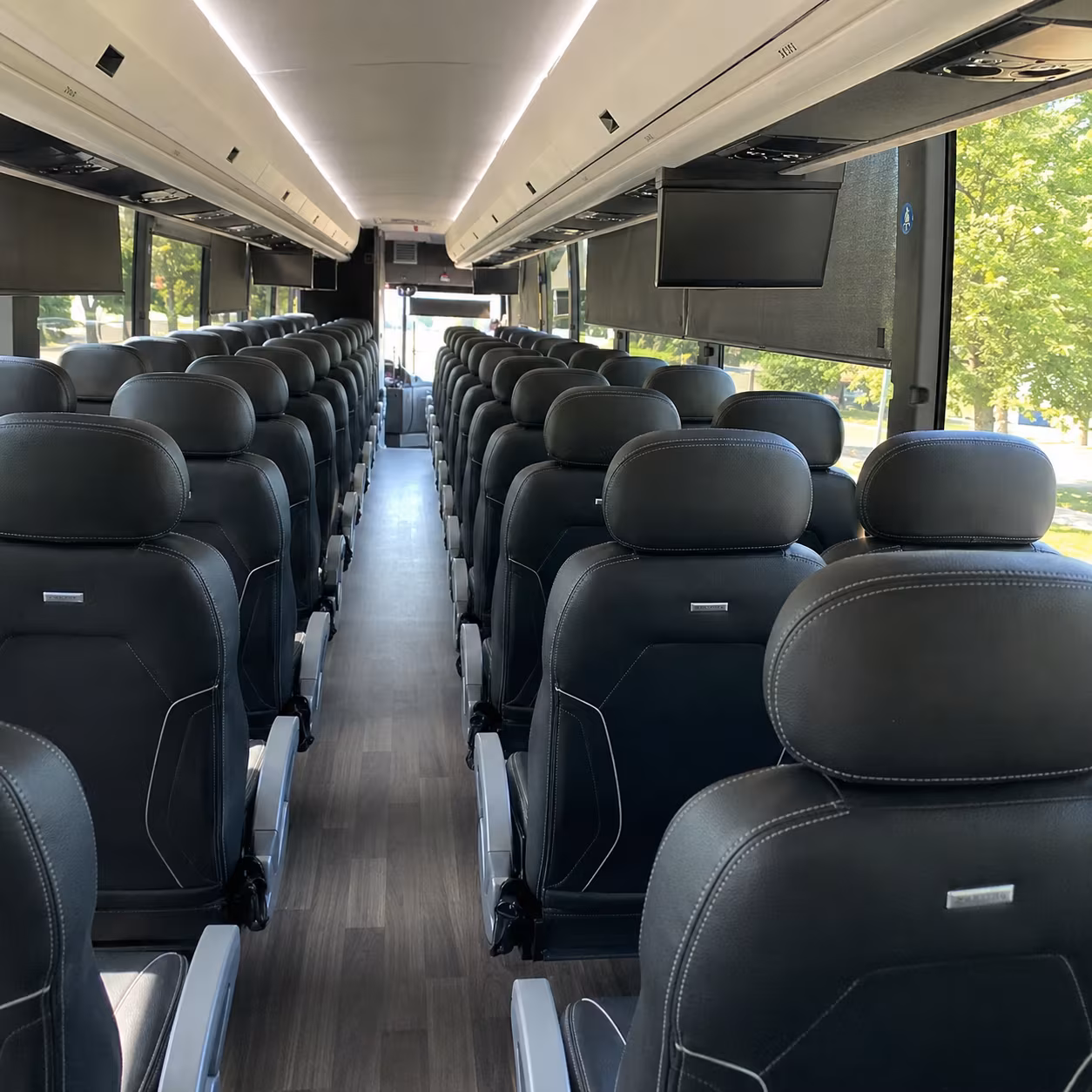 round rock long distance charter bus rental