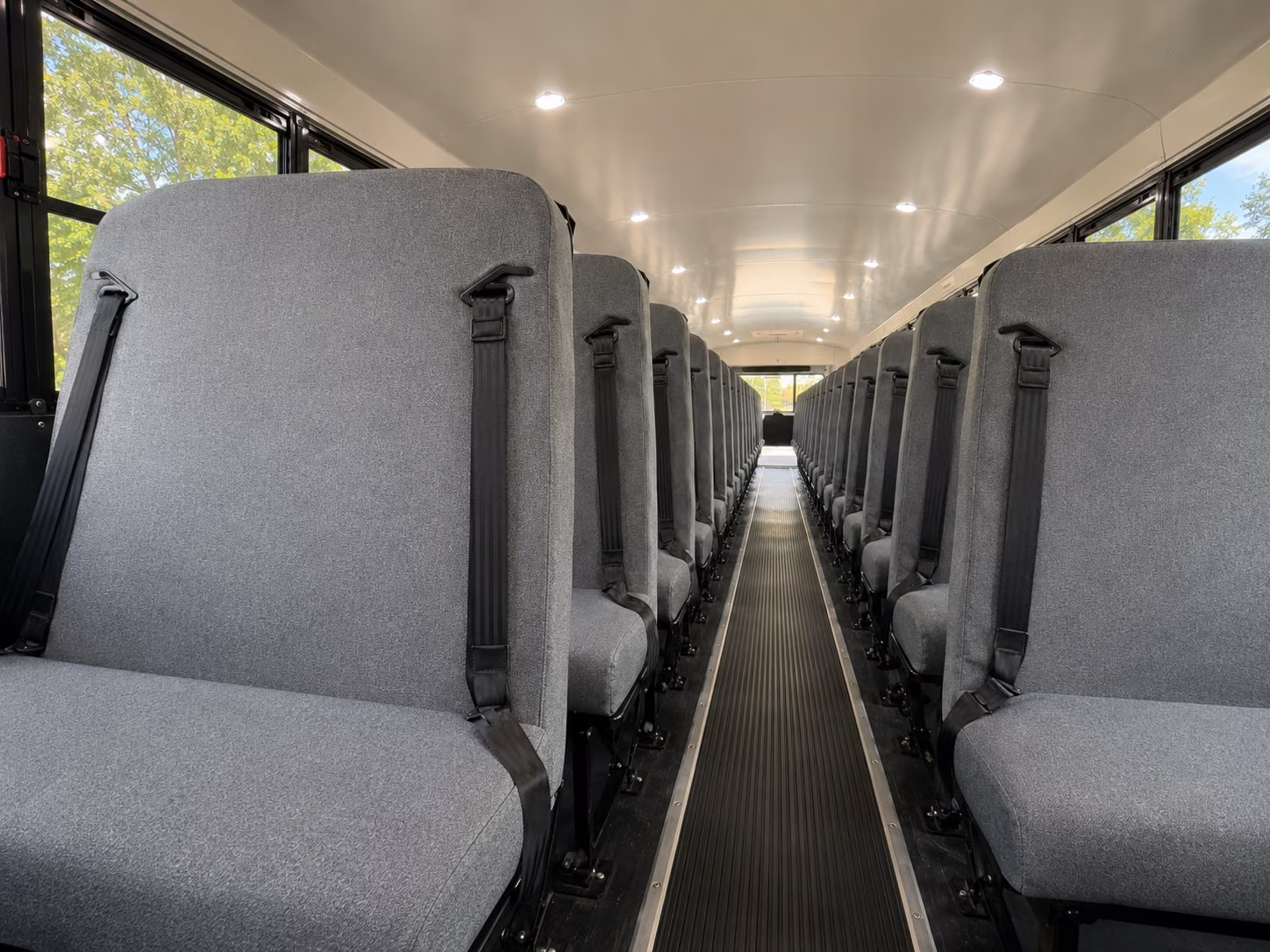 round rock school bus interior
