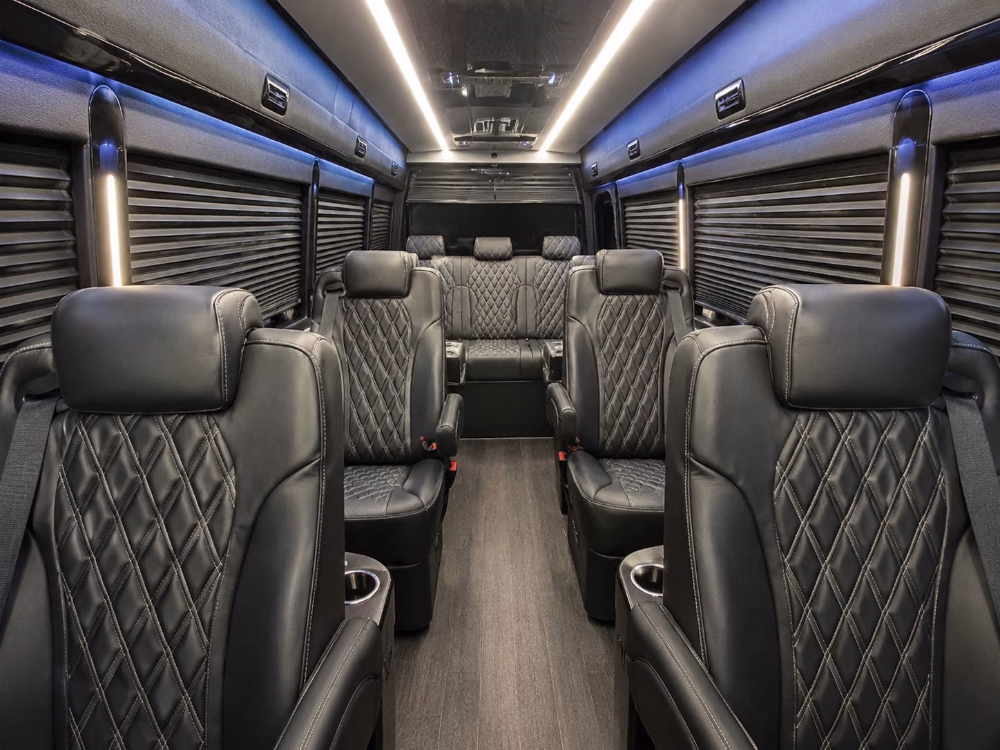 round rock sprinter van with driver inside