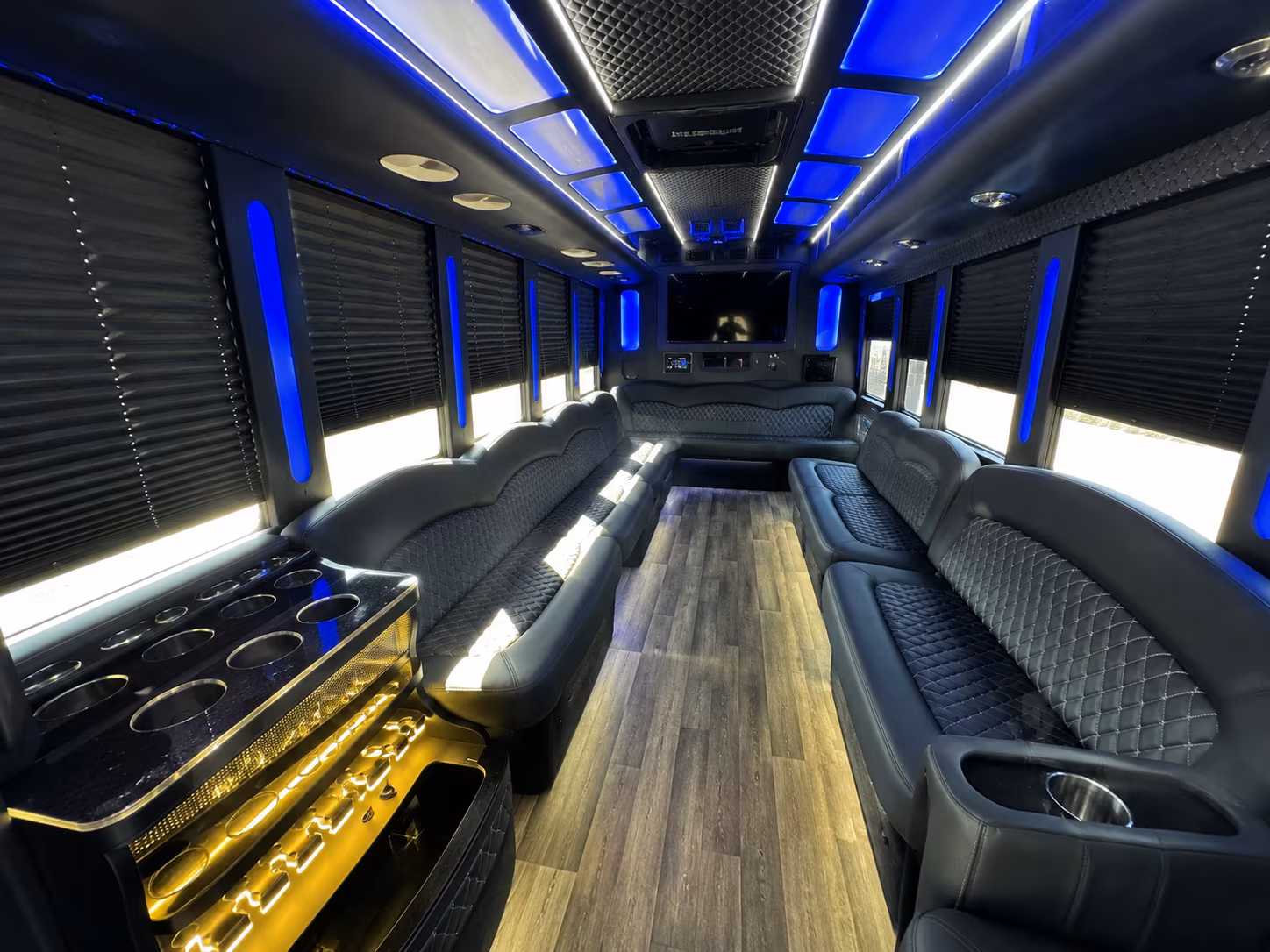 round rock wedding party bus rental