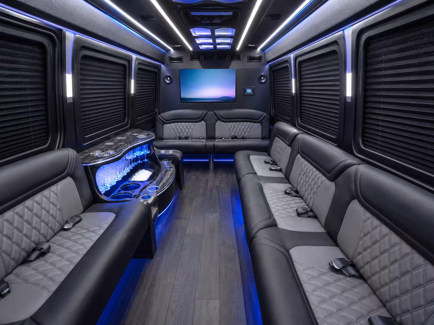 sprinter van rentals for small round rock wedding groups